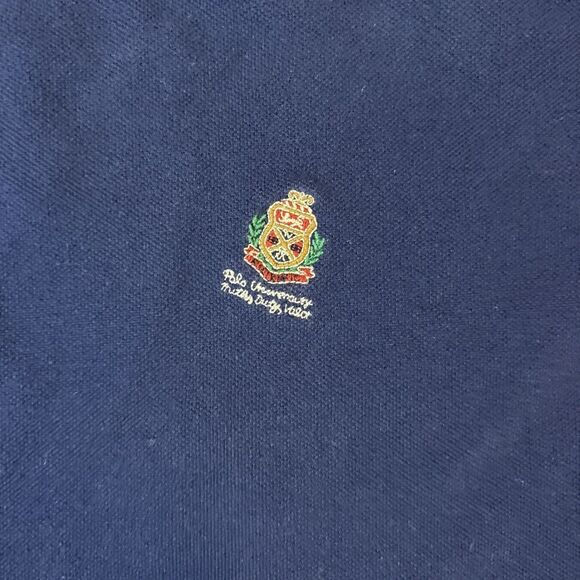 Polo Ralph Lauren All Over Polo Shirt Collegiate Crests Bears Sneakers Medium - Picture 9 of 14